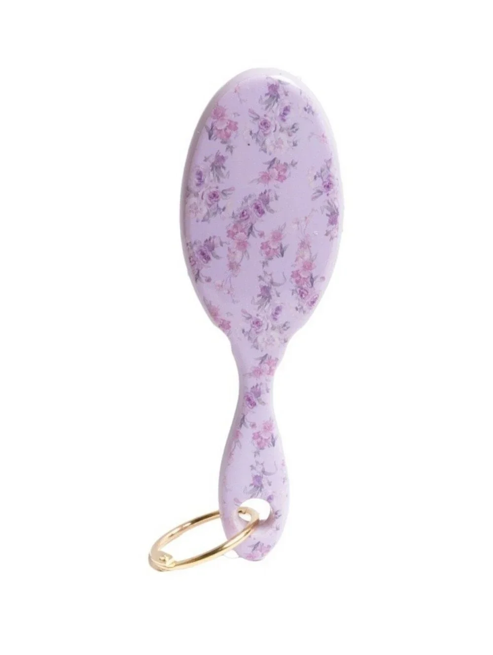 NWT LoveShackFancy x Wet Brush Limited Edition Keychain Detangler Hibiscus Happy